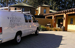 Martensen Painting truck at residence